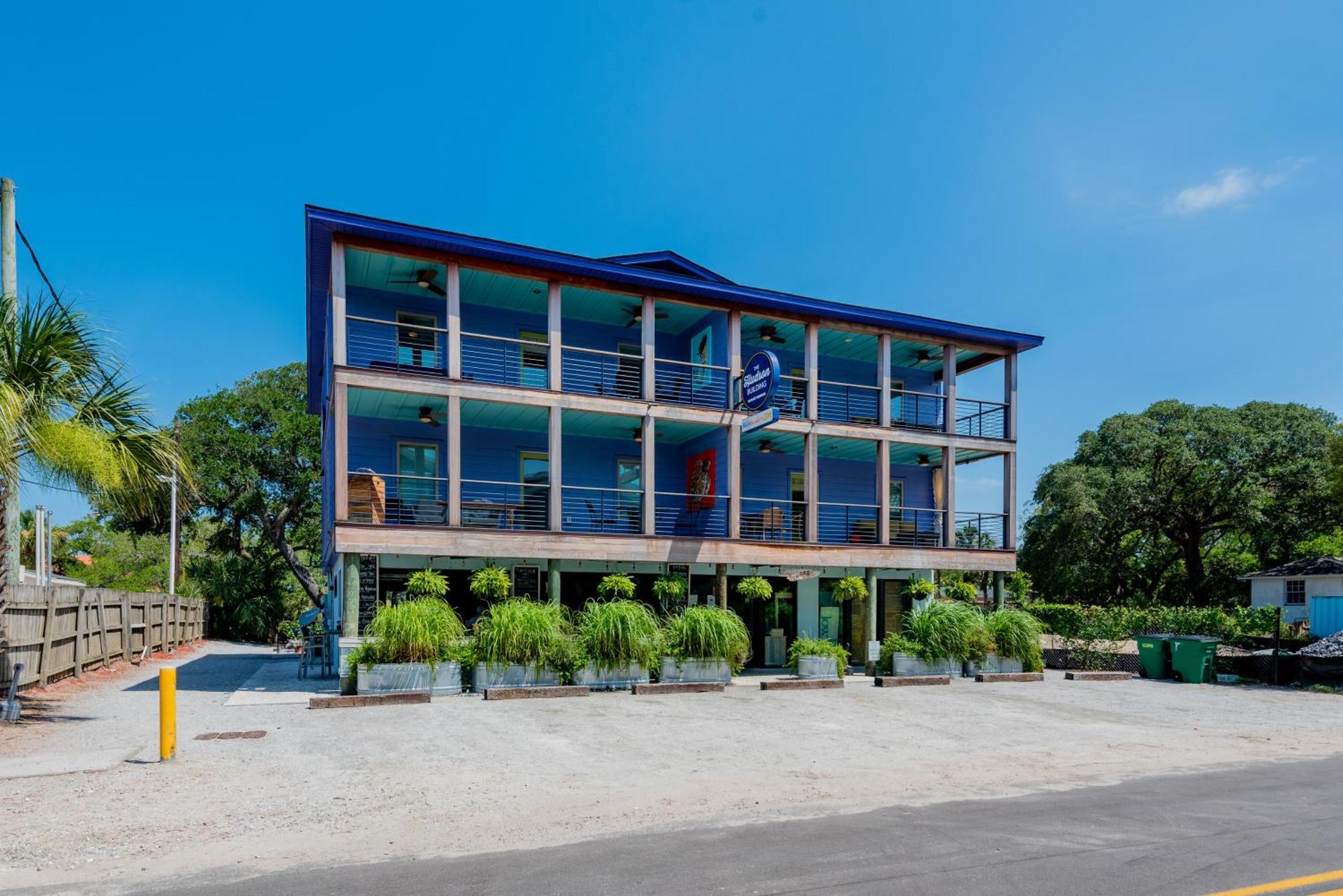 Folly Vacation Perfect Purple Palace Apt C Folly Beach Bagian luar foto